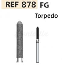 Diamond FG Bur 878: Torpedo Shape (5 pcs)