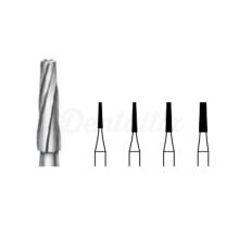 Tungsten Carbide H23L.104 Flat Cylindrical Bur (5 pcs)
