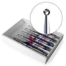 Tungsten Carbide Burs 001.204 Ball End Mills CA (5 pcs)