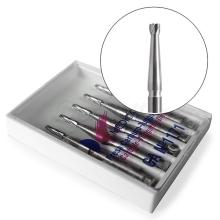 Tungsten Carbide Burs 010.204 Flat Cylindrical CA (5 pcs.)
