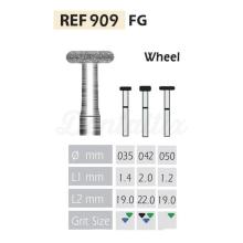 909 FG Diamond Bur in Wheel Shape (5 pcs)