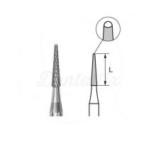 Fresa Cónica Redondeada H136EF de Tungsteno para PM
