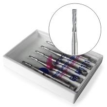 Tungsten Carbide Burs 110.314 Flat Cylindrical FG (5 pcs.)