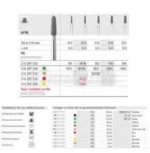 878 FG Torpedo Diamond Bur (6 pcs)