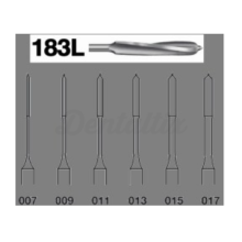 Peeso bur 183L. - Endodontic milling cutters for counter-angle (6 pcs.)