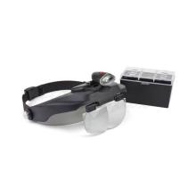 LUPAS BINOCOLARES COM VISEIRA - LED E 4 LENTES