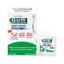 Gum Soft-Picks Advance: Scatola di scovolini interdentali (100 pezzi)