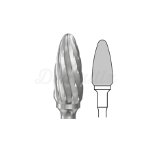 Tungsten Carbide Egg Bur H251GEA for Handpiece
