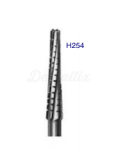 H254 Tungsten Flat Conical Bur for FG (5 pcs)