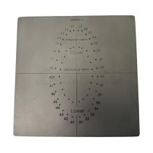 Metal Template for Rubber Dams