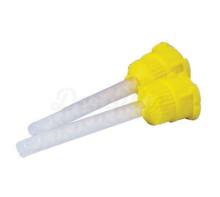 Cánulas Endo-Tips: Puntas Amarillas para Conductos Radiculares (50 unidades)