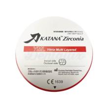 Katana Zirconia YML : Disques en zircone à haute translucidité