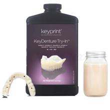 KeyDenture Try-In: Resina 3D