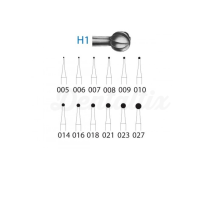 Fresa Redonda H1 de Tungsteno para CA (5 uds)