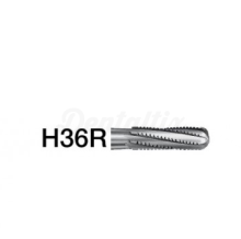 Fresa Cilíndrica Redondeada H36R de Tungsteno para FG (5 uds)