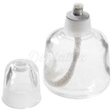 Lampada ad alcol in vetro trasparente (75 ml)