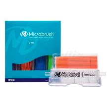 Microbrush Plus: Kit di applicatori monouso con dispenser (400 pezzi)