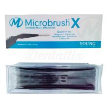 Microbrush X: Applicatori allungati extra sottili (100 u)