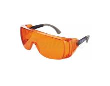 Monoart: gafas de protección naranja claro