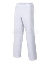 Pantalons sanitaires unisexes blancs