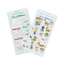 Mia and Gus Stickers