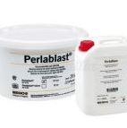 Material de jateamento com perlablast