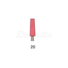 Pink Polishing Stones and Alloys: 12 pcs