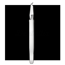 Tweezers to place brackets with the aligner