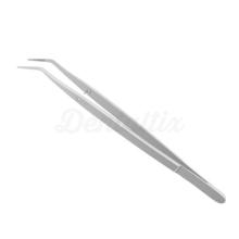 HF Silver clamp: Tweezers with Serrated Tip