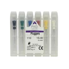 Flat Tip Steel Pluggers for Vertical Sealing (6 pcs)