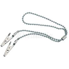 Catena con chiusura regolabile per portabavaglini