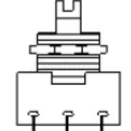 Electric potentiometer (1pc.)
