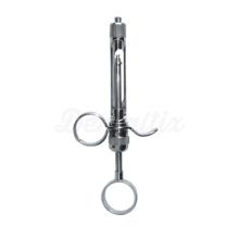 SYRINGE WITH 2 SUCTION RINGS