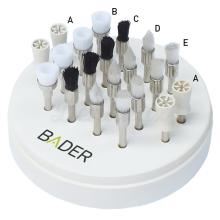 Copos e Escovas de Polimento e Profilaxia de Nylon (100 pcs)