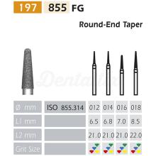 Fresa diamantata conica arrotondata FG 855 (5 unità)