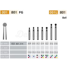 801 HP Diamond Ball Bur (5 pcs)