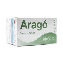 Sutura Incolora PTFE No Absorbible (12 uds)
