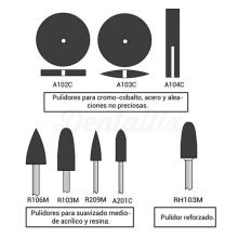 Dental Polishers for Soft Finishes and Polishes (10 units)