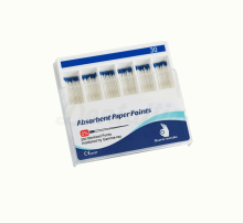 Puntas de Papel .02 Estandarizadas para Endodoncia (200 uds)