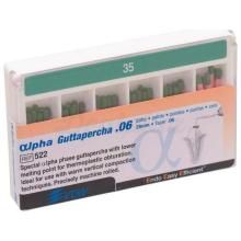 Alpha Guttapercha: Puntas de Gutapercha de 28 mm (60 uds)