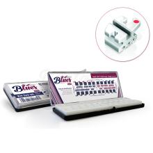 Blues - Ceramic Brackets with metal slot ROTH .022" (Replacement 5 units)
