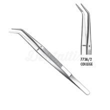 College Tweezers Set striated 15cm (6ud)