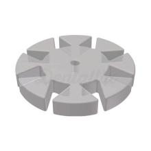 Dispenser with Translucent Safety Memo Discs with 8 Petals