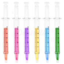 Fluorescent Highlighters in Syringe Shape (12 pcs)