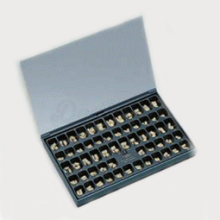 Kit Corone Provvisorie Elastiche Colorate in Celluloide