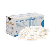 Octusutur: Sutura de Nylon de 45 cm Triangular 3/8 de 19 mm (12 uds)