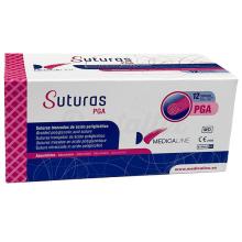 Sutura PGA Assorbibile e Intrecciata (12 pz)