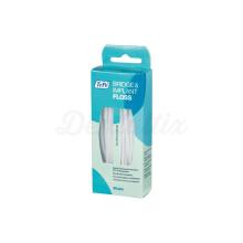 Bridge & Implant Floss : Fil dentaire pour bridges et implants (30 unités)
