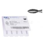 Rugby Ball Bur 368 Diamond for FG (5 pcs)