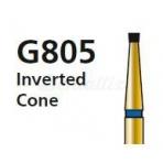 G805 Diamond Bur for FG Short Inverted Cone (5 pcs)